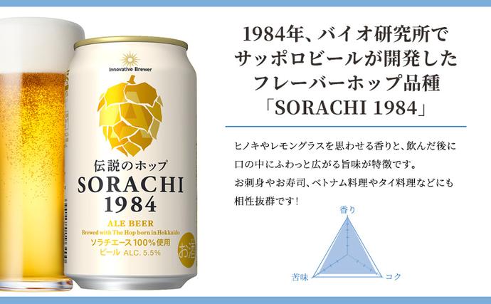 ビール SORACHI1984 350ml × 12缶 上富良野町発祥！ 伝説のホップ