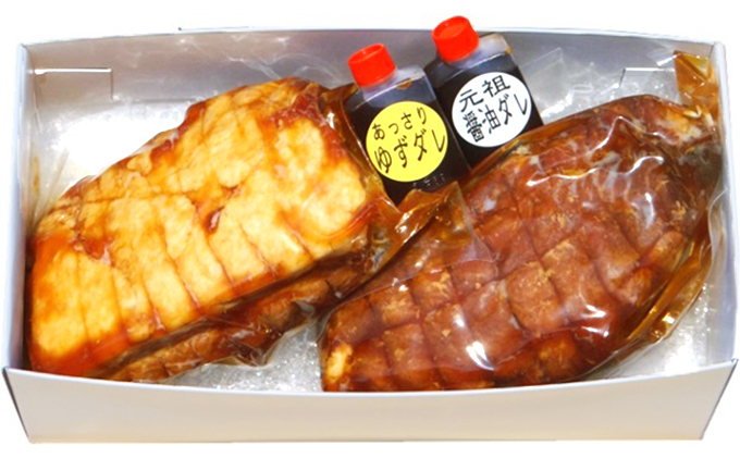 香川県綾川町のふるさと納税 焼き豚P 焼豚バラ肉300g×2 お肉 豚肉 肉の加工品