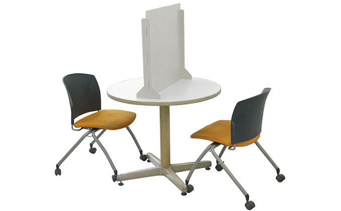 京都府宇治田原町のふるさと納税 卓上簡易パーテーション（白） 雑貨 日用品 福祉用品 防災グッズ 防災用品