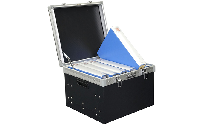 120サイズ セーフティボックス 雑貨 日用品 文房具 鍵 ダイヤル錠