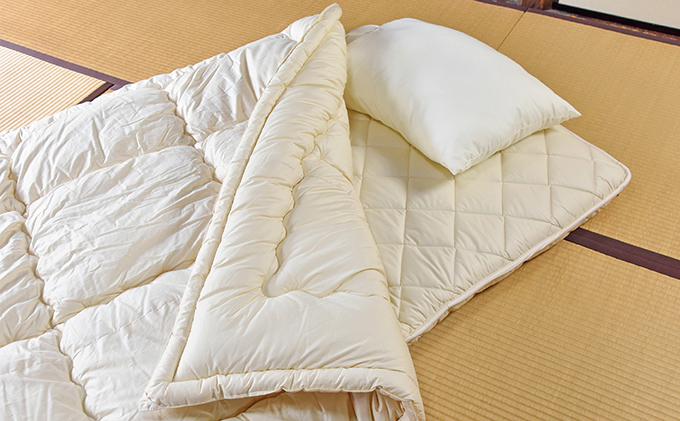 滋賀県米原市のふるさと納税 3層敷布団 近江 シングルロング 近江布団