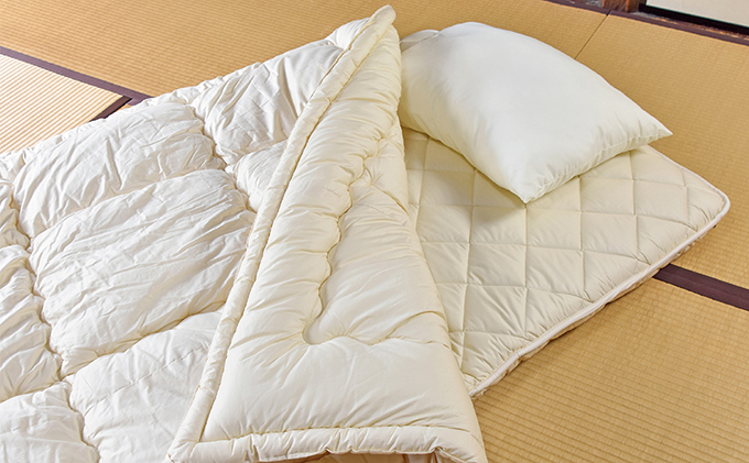 滋賀県米原市のふるさと納税 3層敷布団 近江 ダブルロング 近江布団 敷布団 敷き布団 3層 布団 寝具 滋賀県 米原市
