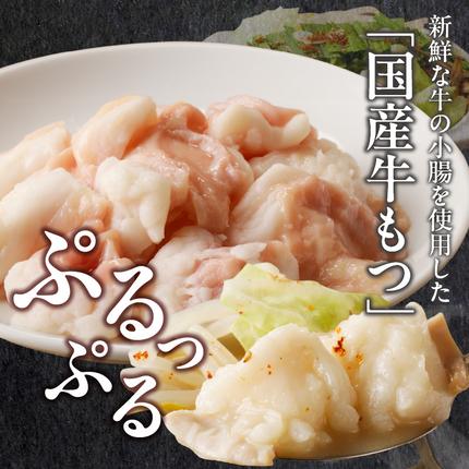 愛知県小牧市のふるさと納税 藤一番もつ鍋セット　約1～2人前×2袋[037D03]