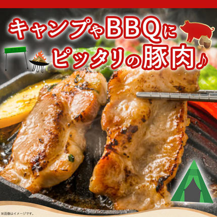 宮崎県都城市のふるさと納税 「どんぐりの恵み豚」キャンプ飯3.6kgセット_17-1104