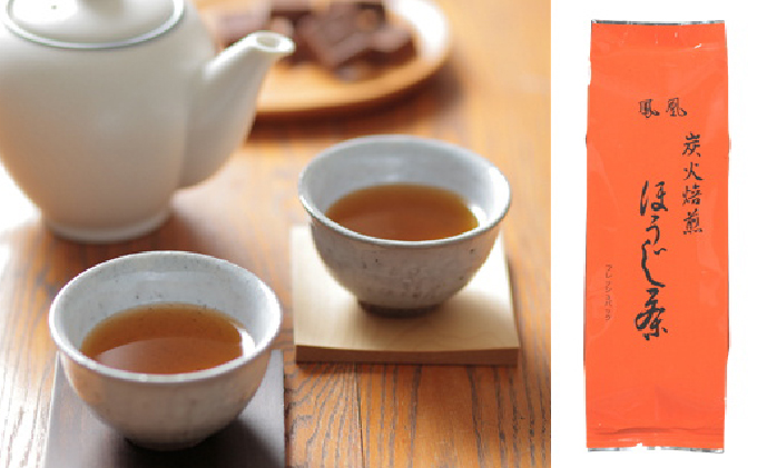 静岡県袋井市のふるさと納税 炭火焙煎 ほうじ茶 鳳凰 100g×6袋 人気 厳選 ギフト 贈り物 銘茶 袋井市 飲料類 お茶