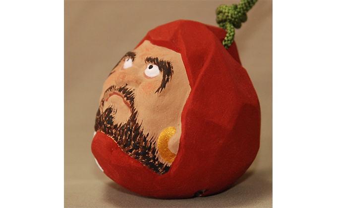 奈良県王寺町のふるさと納税 土鈴　だるま インテリア 工芸品