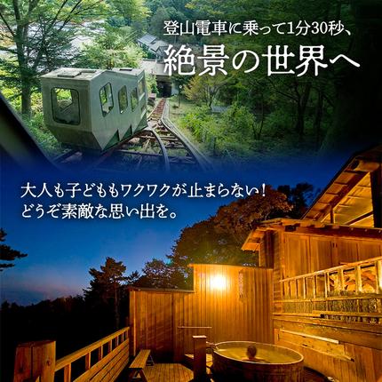 長野県小諸市のふるさと納税 常盤館展望露天風呂　入浴券2枚 チケット 温泉利用券