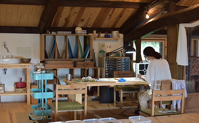 滋賀県米原市のふるさと納税 ステンドグラス体験（オーナメントづくり）