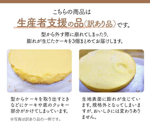 愛知県小牧市のふるさと納税 <訳あり>名古屋コーチン卵のクリームチーズケーキ[020N05]