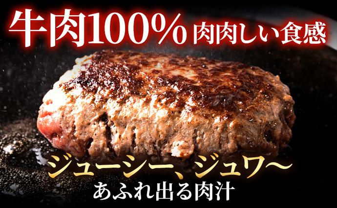 静岡県浜松市のふるさと納税 【TVで紹介されました】ジューシーくんハンバーグ180g×6個 オニオンソース セットハンバーグ すぎもとミート 牛肉 100％ お肉 肉 牛 粗挽き 惣菜 おかず BBQ バーベキュー ご当地グルメ キャンプ ゆるキャン△ 冷凍 浜松市
