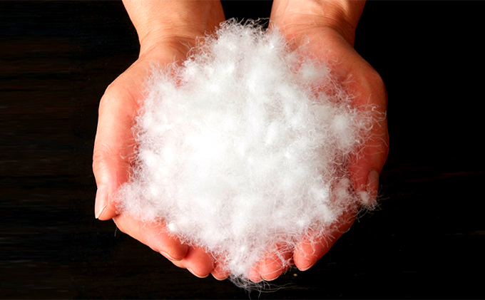 滋賀県米原市のふるさと納税 国産羽毛肌布団「源氏蛍」ロイヤルラベル・ダブル 近江布団 寝具 掛け布団 ふとん