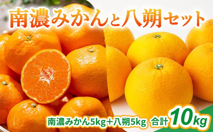 南濃みかんと八朔セット 10kg みかん 八朔 みかん はっさく 果物類