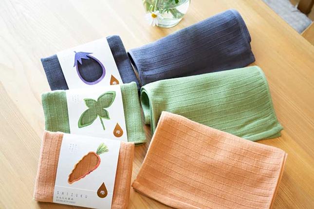 大阪府泉佐野市のふるさと納税 雫～SHIZUKU～キッチンタオル 7枚【泉州タオル 国産 吸水 普段使い シンプル 日用品】 099H2971