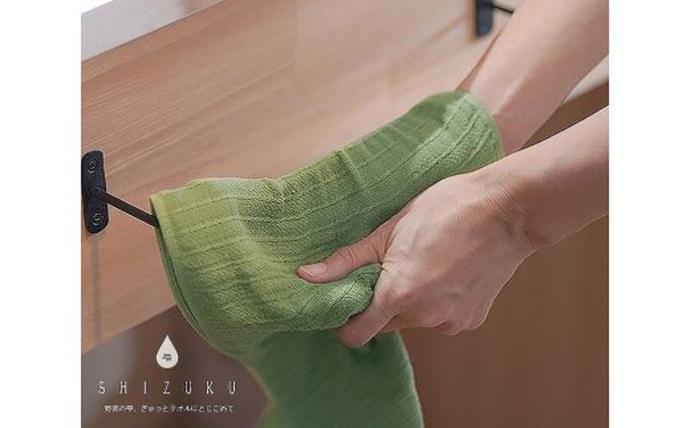 大阪府泉佐野市のふるさと納税 雫～SHIZUKU～キッチンタオル 7枚【泉州タオル 国産 吸水 普段使い シンプル 日用品】 099H2971