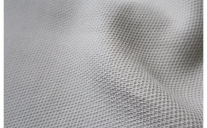 大阪府泉佐野市のふるさと納税 【tissu de coton/ハニカム織】泉州南部織 「ボックス」シングルシーツ＆ピロー（LGY） 010B167