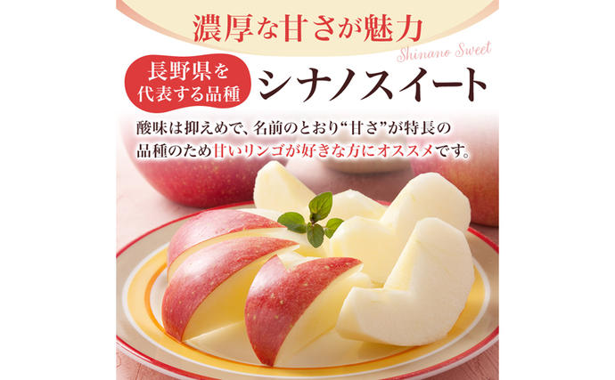 長野県小諸市のふるさと納税 りんご シナノスイート 家庭用 約10kg  フルーツ 果物 甘い 訳あり おいしい 林檎