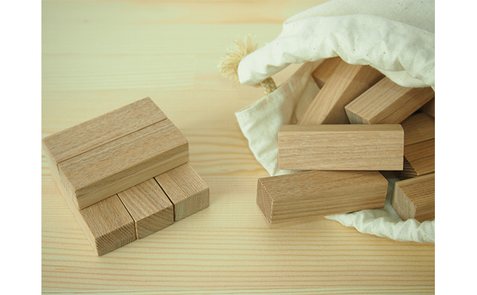 北海道赤平市のふるさと納税 木製 おもちゃ 子どもから大人まで楽しめる！ 木製バランスゲーム ジェンガ 工芸品 室内 遊び 玩具 ファミリートイ