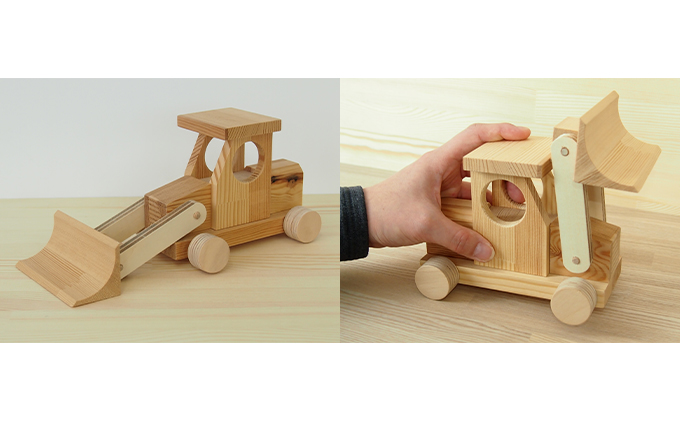 北海道赤平市のふるさと納税 自分で組立ててみよう！はたらくくるま3種セット 工芸品 玩具