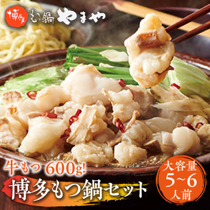 もつ鍋セット　牛もつたっぷり600g！大容