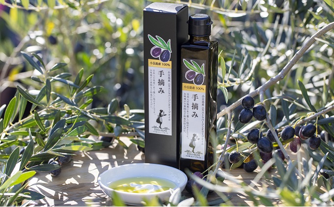 香川県土庄町のふるさと納税 【 小豆島 】【予約商品】小豆島産エキストラバージンオリーブオイル［手摘み］182g　調味料 植物油 フルーティー ちょい足し 贈り物 ギフト