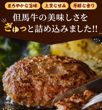 兵庫県市川町のふるさと納税 【累計5,000個突破！】但馬牛経産牛ハンバーグ（150g×5個）010AA09N.／個包装 牛肉 黒毛和牛 100% 国産 経産牛 和牛 赤身 味付け ほくぶ バーベキュー bbq キャンプ アウトドア 焼肉 小分け 簡単調理 セット 詰め合わせ 詰合せ 冷凍 お弁当 おかず