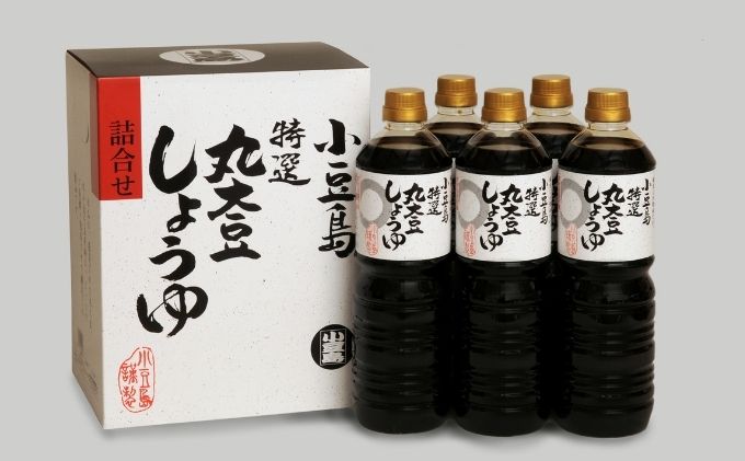 香川県土庄町のふるさと納税 【 小豆島 】小豆島特選丸大豆醤油 調味料 しょうゆ 濃口