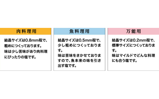 高知県田野町のふるさと納税 【四国一小さなまち】田野屋塩二郎の完全天日塩　幻の塩　万能用　３Kg