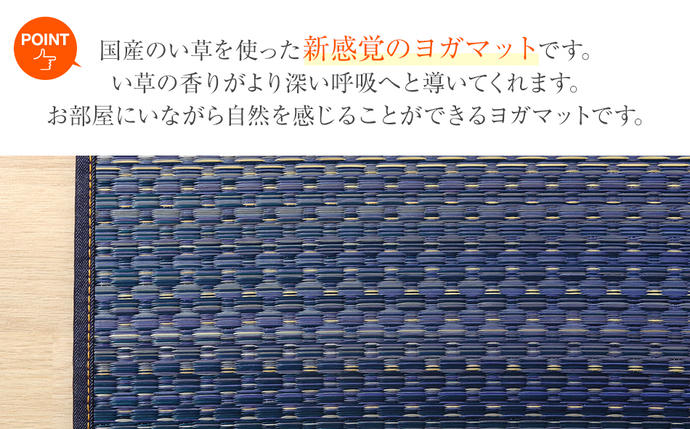 福岡県大木町のふるさと納税 畳ヨガJAPAN　ジョイ（60×180）（レッド）　AA050