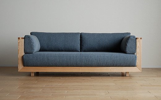 福岡県大木町のふるさと納税 ソファ チェア 【開梱・設置】 ナープ ソファ2.5P（190cm）　TO-BL/TN　AL154