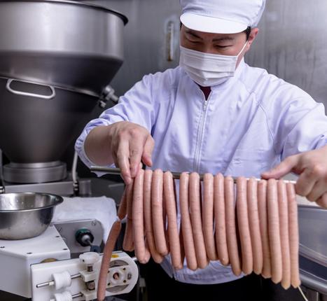 山梨県富士河口湖町のふるさと納税 【山中湖ハム 無添加ソーセージ】豚肉と塩、ハーブ香辛料だけで作った無添加ソーセージ/800ｇ FAB003