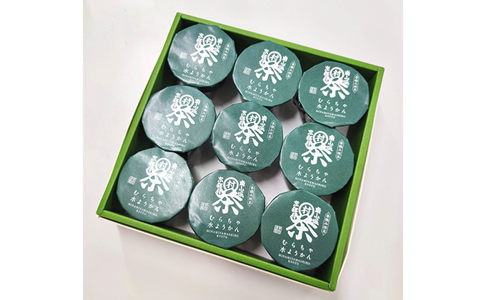 京都府南山城村のふるさと納税 むらちゃ水ようかん6個セット 和菓子 羊羹