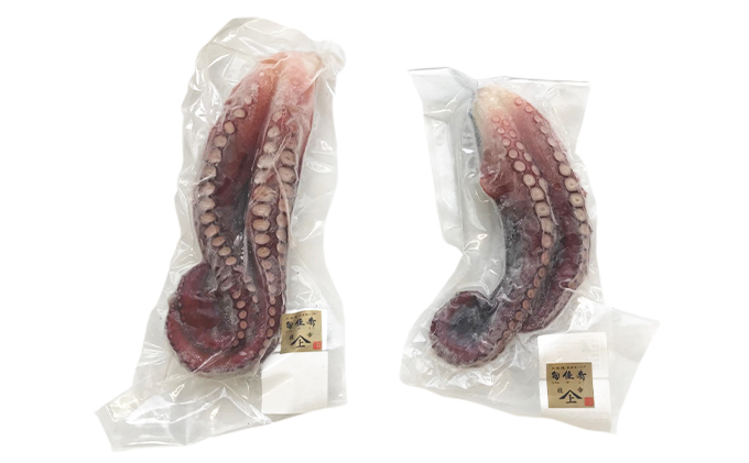 浜茹でボイル冷凍たこ足 約1.2kg［オホーツク枝幸産］山上佐藤水産