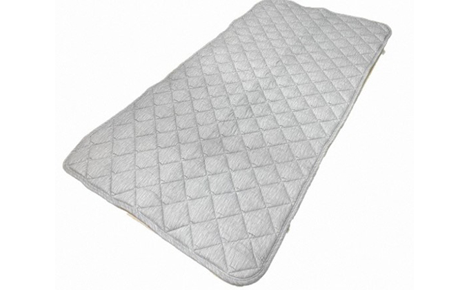 滋賀県米原市のふるさと納税 「琵琶湖の敷パット」シングル 近江布団 寝具 伝統技術 敷きパッド