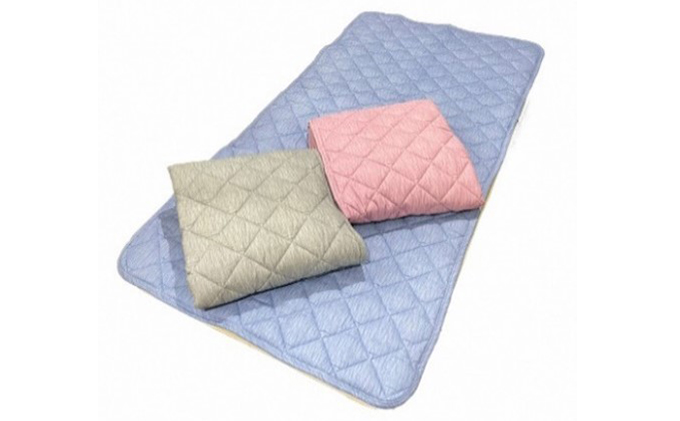 滋賀県米原市のふるさと納税 「琵琶湖の敷パット」シングル 近江布団 寝具 伝統技術 敷きパッド