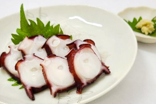 長崎県島原市のふるさと納税 DF083【お手軽 お刺身用】長崎県産 特大地だこ カット　約1kg