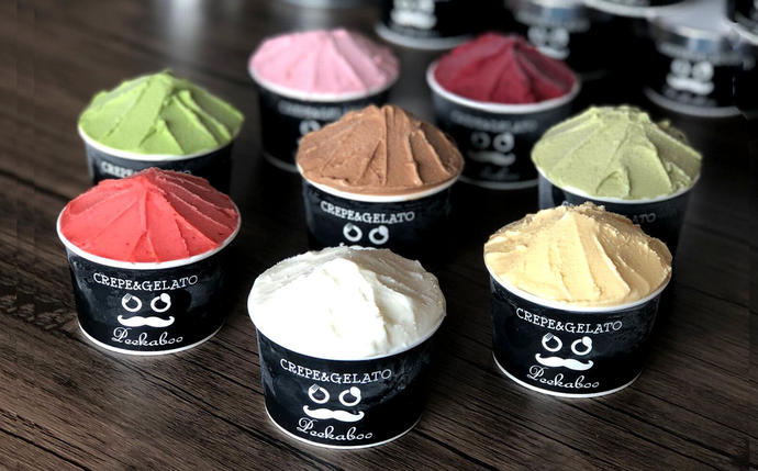 北海道新ひだか町のふるさと納税 ＜6ヶ月定期便＞北海道産 生乳 ジェラート アイス 毎月12個  詰め合わせ ジェラートセット