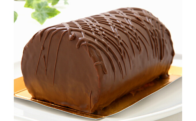 北海道新ひだか町のふるさと納税 見た目も味も昭和レトロ　懐かしチョコロールケーキのペアセット