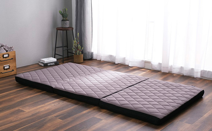 MEN'S エアリーマットレス AMEN90-S マットレス シングル 三つ折り 高