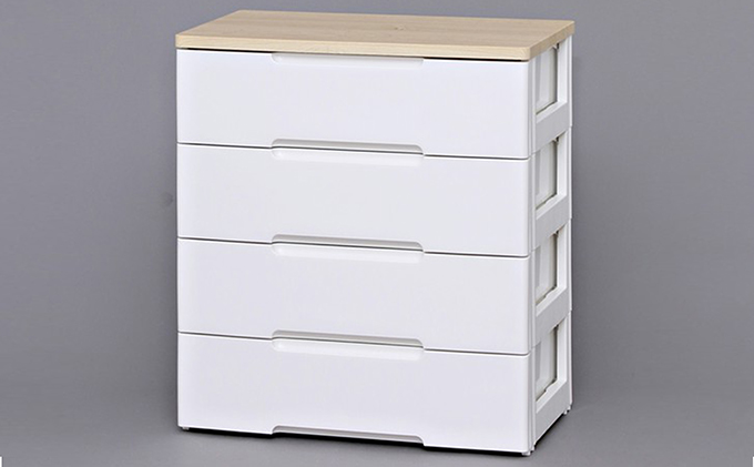 ウッドトップチェスト HG-724 チェスト プラスチック 北欧 完成品